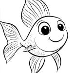 coloriage Poisson à imprimer