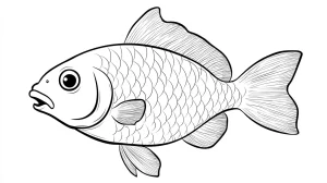 coloriage Poisson a imprimer