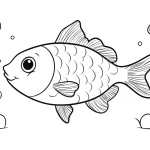 coloriage Poisson gratuit