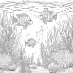 coloriage Poisson gratuit