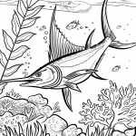 coloriage Poisson pour enfants