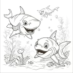 coloriage Poisson pour enfant gratuit