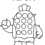 coloriage Pop it d