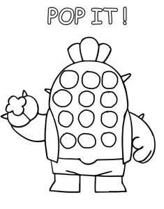 coloriage Pop it d
