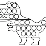 coloriage Pop it et decoupage a imprimer gratuit