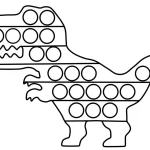 coloriage Pop it a dessiner et imprimer