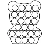 coloriage Pop it en ligne pour enfant