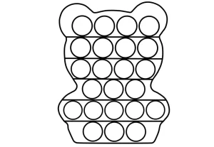 coloriage Pop it en ligne pour enfant
