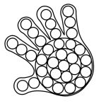 coloriage Pop it pour enfant gratuit