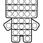 coloriage Pop it gratuit à imprimer