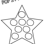 coloriage Pop it a imprimer