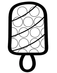 coloriage Pop it et decoupage