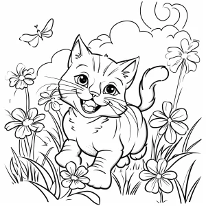 coloriage Printemps à imprimer gratuitement pdf