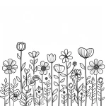 coloriage Printemps à imprimer pour enfant de 9 ans