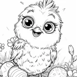 télécharger coloriage Printemps gratuit