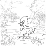 coloriage Printemps pour enfant de 7 ans