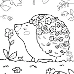 a imprimer coloriage Printemps gratuit