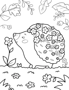 a imprimer coloriage Printemps gratuit