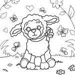 coloriage Printemps à imprimer pdf
