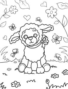 coloriage Printemps à imprimer pdf