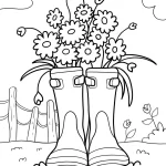 coloriage Printemps pour enfants a imprimer