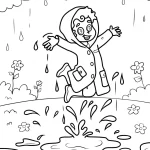 coloriage Printemps en ligne pour enfant