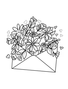 coloriage Printemps gratuit pour enfants