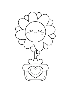 coloriage Printemps à imprimer pour enfant de 12 ans