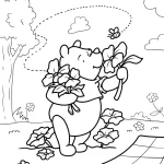coloriage Printemps pour enfant de 3 ans