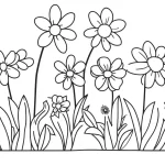 coloriage Printemps gratuit à imprimer