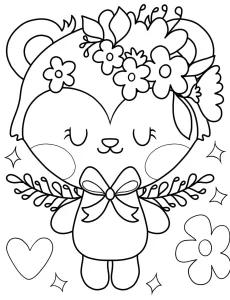 télécharger coloriage Printemps gratuit