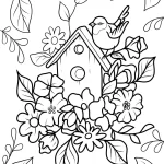 coloriage Printemps à imprimer pdf gratuit