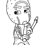 coloriage Pyjamasque educatif pour enfant