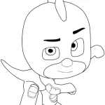 coloriage Pyjamasque et decoupage a imprimer gratuit
