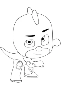 coloriage Pyjamasque et decoupage a imprimer gratuit