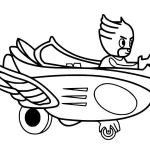 coloriage Pyjamasque pour enfant de 7 ans