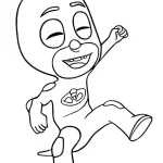 coloriage Pyjamasque à imprimer pour enfants