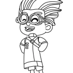 coloriage Pyjamasque pour enfant de 6 ans