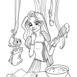 coloriage Raiponce en ligne