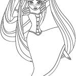 coloriage Raiponce pour enfant