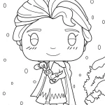 coloriage Reine Des Neiges d