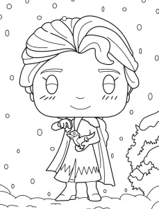 coloriage Reine Des Neiges d