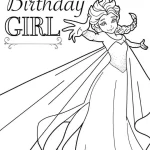 coloriage Reine Des Neiges à imprimer gratuit