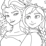 coloriage Reine Des Neiges a dessiner et imprimer