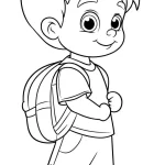coloriage Rentrée Scolaire à imprimer pdf