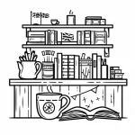coloriage Rentrée Scolaire à imprimer pour enfant de 9 ans