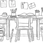 coloriage Rentrée Scolaire a colorier en ligne gratuitement