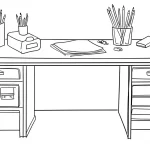 coloriage Rentrée Scolaire et decoupage a imprimer gratuit