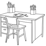 coloriage Rentrée Scolaire pour enfants a imprimer
