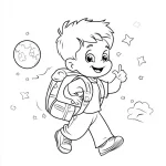 coloriage Rentrée Scolaire pour enfants a imprimer
